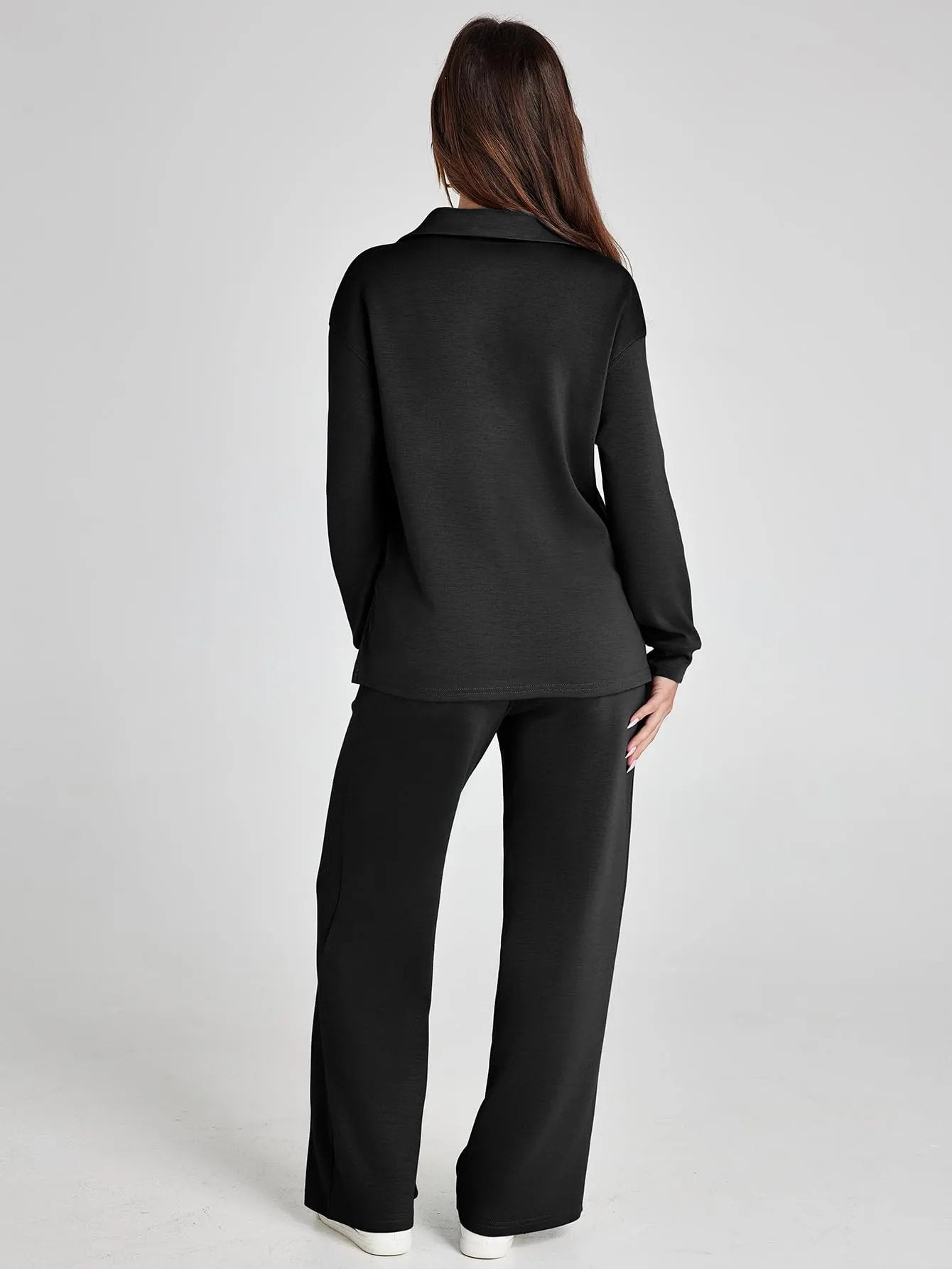 Constituent Women's 2 Piece Sets Outfits Casual Long Sleeve Sweatsuits Sets (🔥Same as in the video)