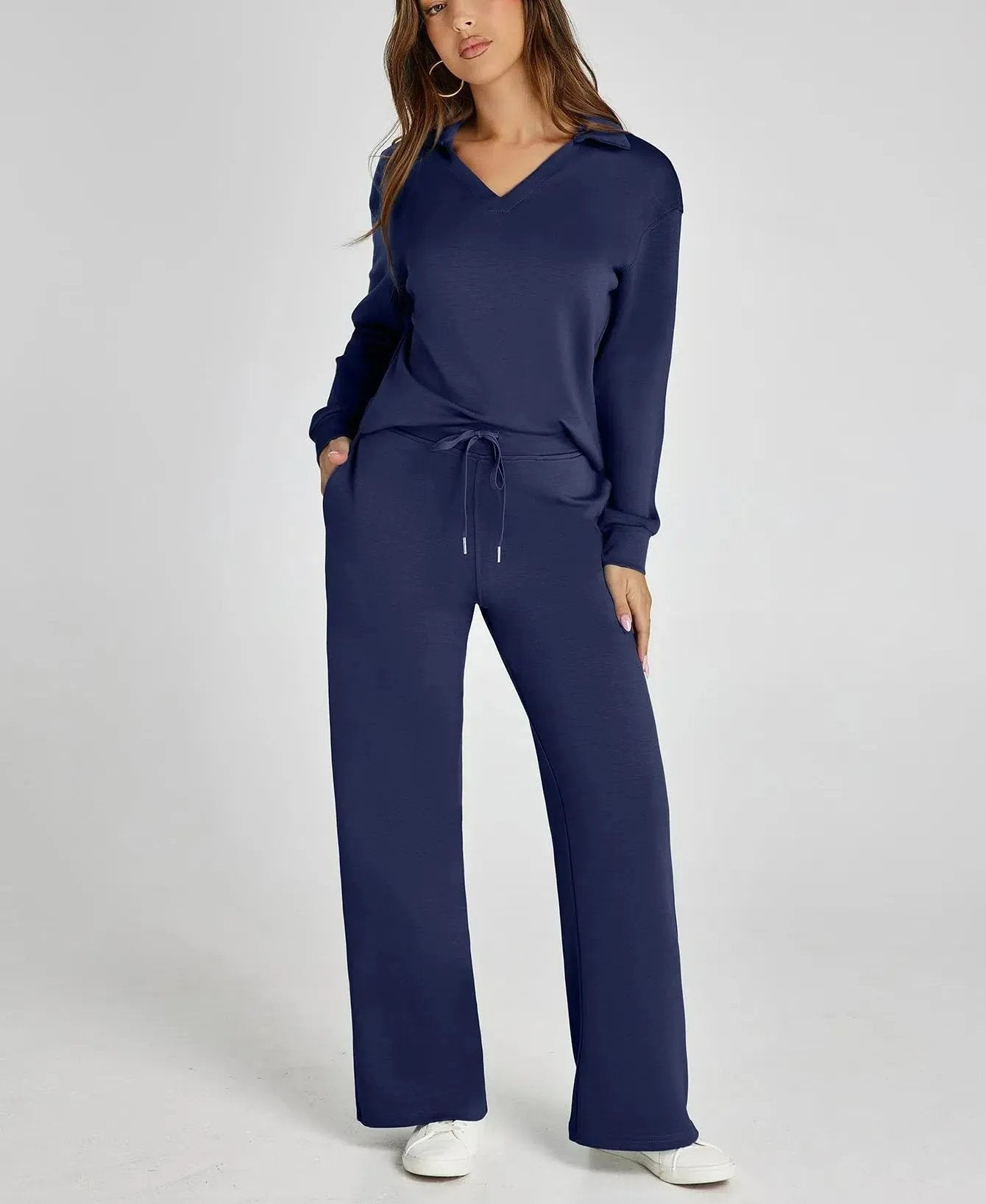 Constituent Women's 2 Piece Sets Outfits Casual Long Sleeve Sweatsuits Sets (🔥Same as in the video)