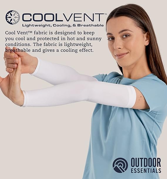 Outdoor Essentials UV Sun Protection Arm Sleeves