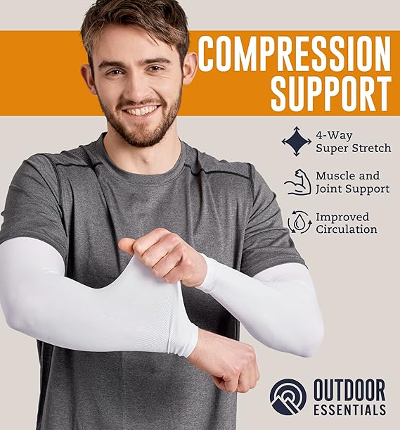 Outdoor Essentials UV Sun Protection Arm Sleeves