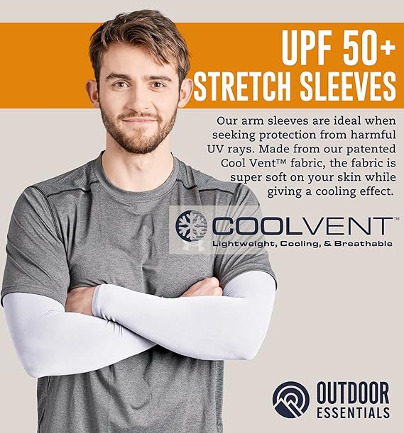 Outdoor Essentials UV Sun Protection Arm Sleeves