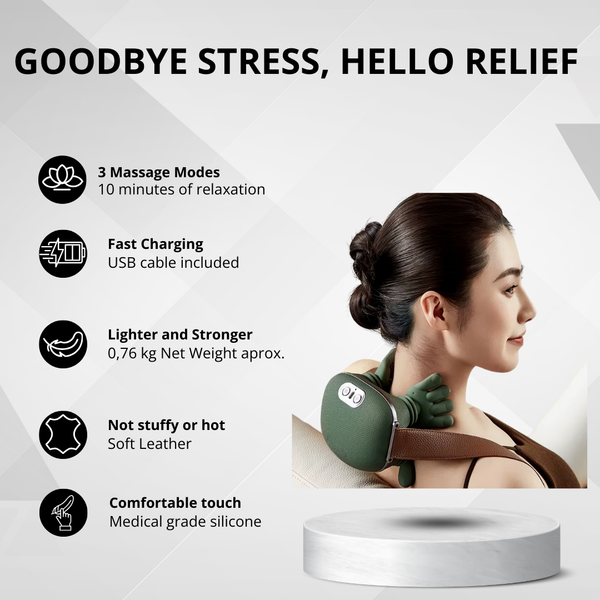 Portable Bionic Neck and Back Relaxing Massager