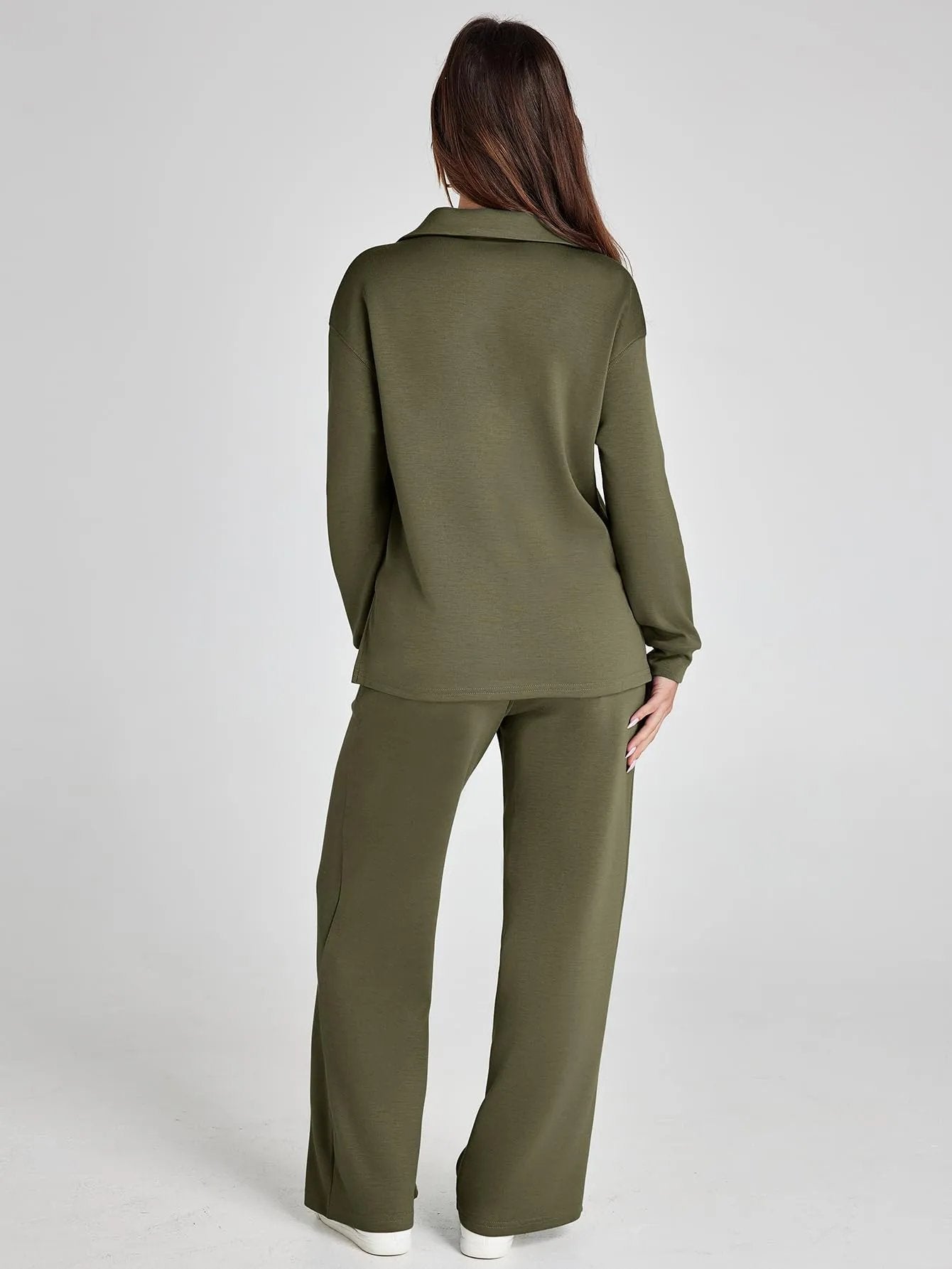 Constituent Women's 2 Piece Sets Outfits Casual Long Sleeve Sweatsuits Sets (🔥Same as in the video)