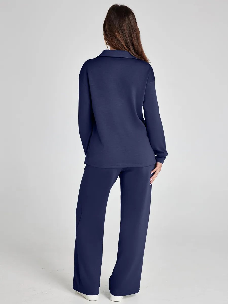 Constituent Women's 2 Piece Sets Outfits Casual Long Sleeve Sweatsuits Sets (🔥Same as in the video)
