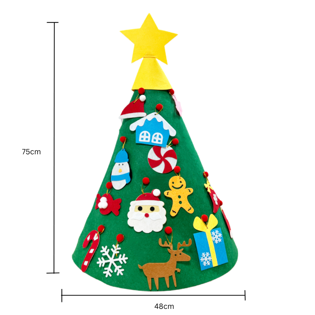 FeltTree – DIY Christmas Tree Craft Kit for Kids