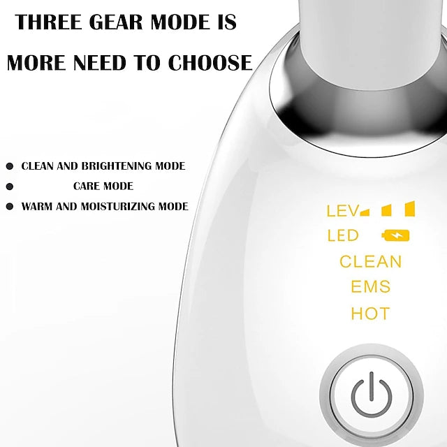 EMS Thermal Neck Lifting And Tighten Massager Electric Microcurrent Wrinkle Remover