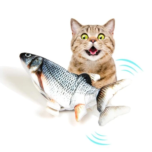 Dancing Fish  Cat Kicker Toy   Realistic Moves