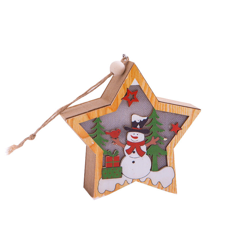 Christmas Tree Decoration Hanging Light Box