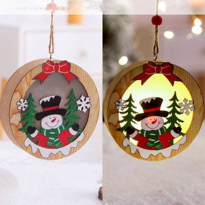 Christmas Tree Decoration Hanging Light Box