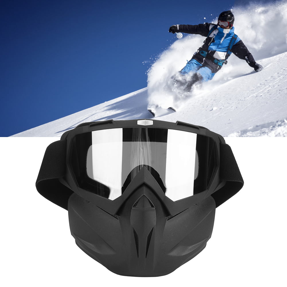 Premium Windproof Anti-Fog Motorcycling And Skiing Sport Mask Goggles With Box