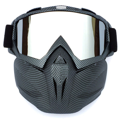 Premium Windproof Anti-Fog Motorcycling And Skiing Sport Mask Goggles With Box