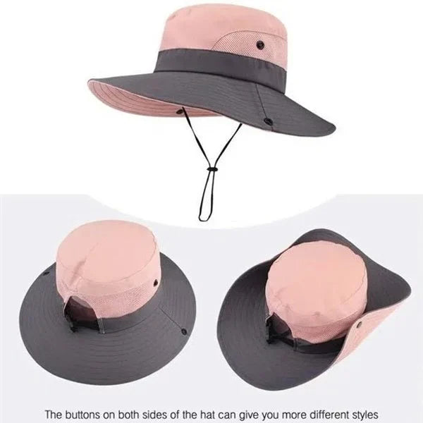 UV Protection Foldable Sun Hat For Women