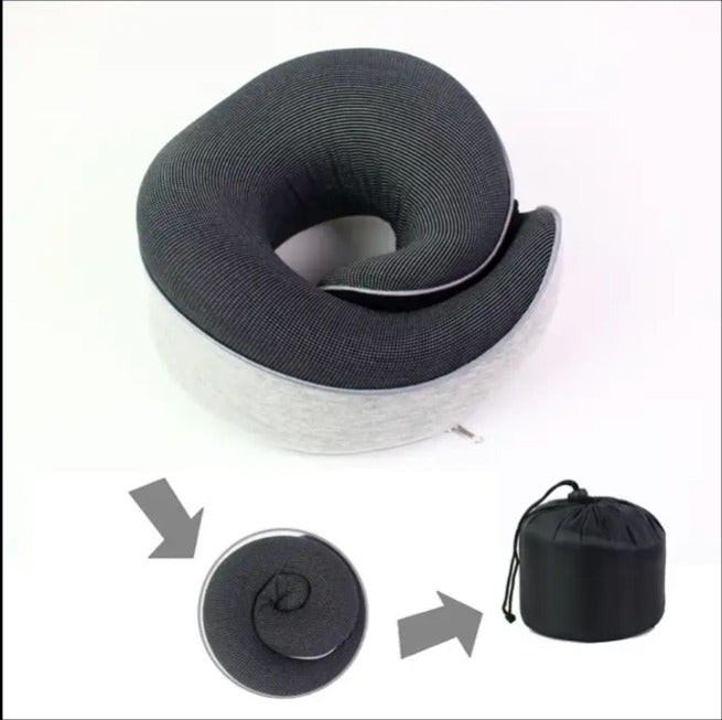 Compact Packable Travel Neck Pillow