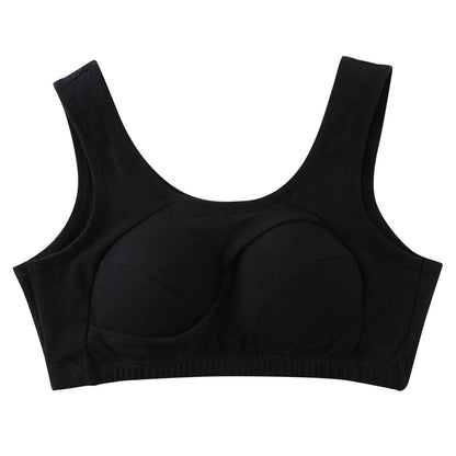 Pure Cotton Instantly Lifts Anti Sagging Wirefree Bra