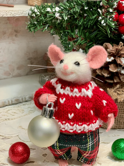 ⏰Limited Edition Hot Sale 70% Off - Stuart Little Handmade Cute Needle Felted Mouse