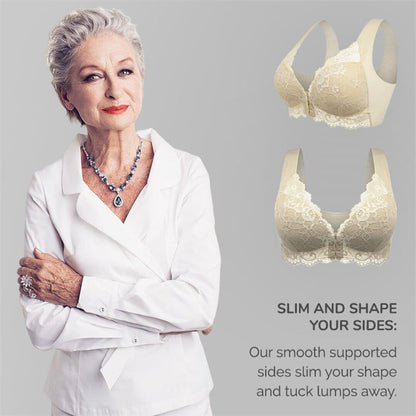 Sora Bras – Bra for Older Women Front Closure 5d Shaping Push Up Seamless No Trace Beauty Back Sports Comfy Bra