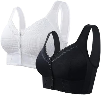 Moona Bra - Front Closure Breathable Bras For Seniors