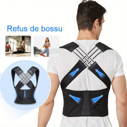 Adjustable Back Posture Corrector Belt for Women and Men Prevent Slouching Relieve Pain