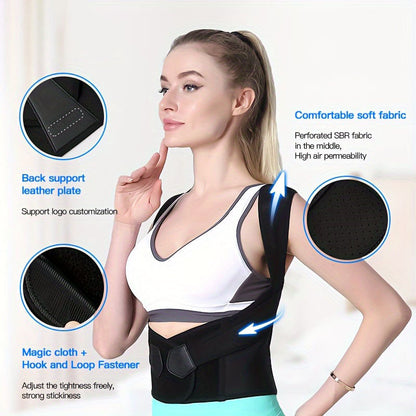 Adjustable Back Posture Corrector Belt for Women and Men Prevent Slouching Relieve Pain