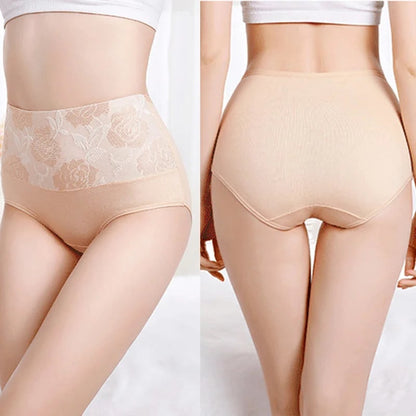 🔥Cotton High Waist Abdominal Slimming Hygroscopic Antibacterial Underwear