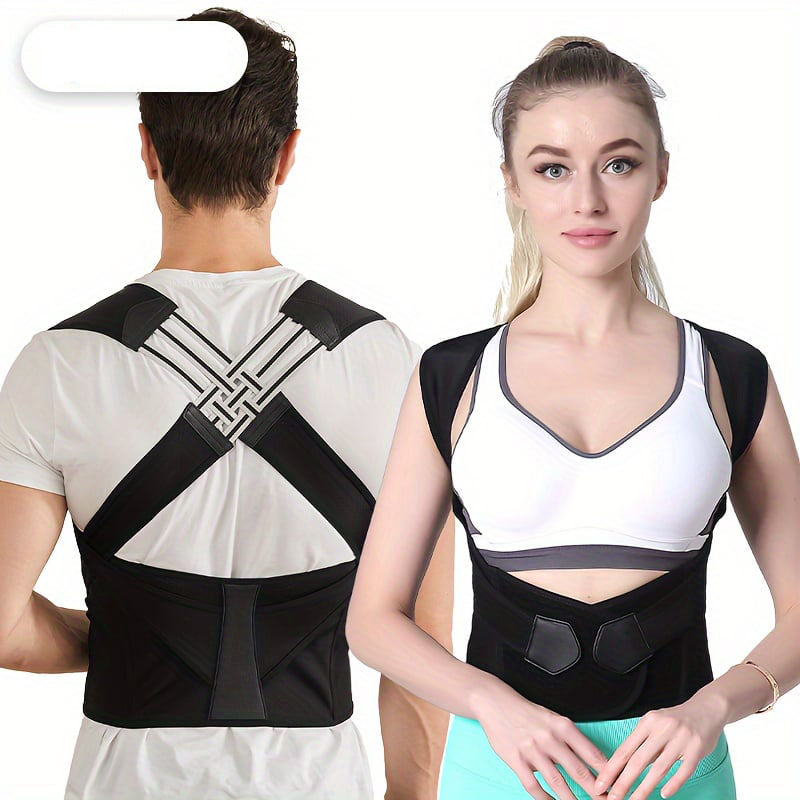 Adjustable Back Posture Corrector Belt for Women and Men Prevent Slouching Relieve Pain