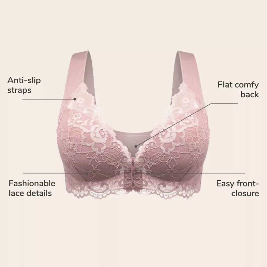 Sora Bras – Bra for Older Women Front Closure 5d Shaping Push Up Seamless No Trace Beauty Back Sports Comfy Bra