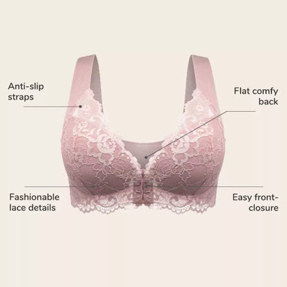 Sora Bras – Bra for Older Women Front Closure 5d Shaping Push Up Seamless No Trace Beauty Back Sports Comfy Bra