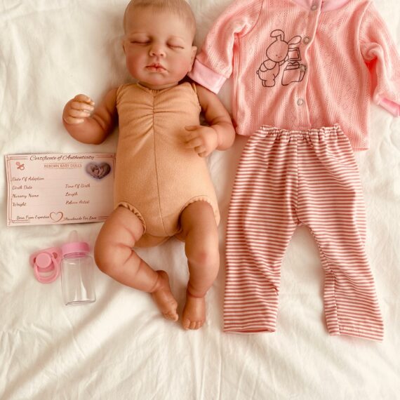 50cm Lifelike Reborn Sleeping Girl Doll