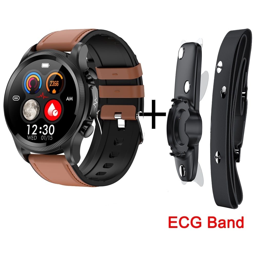 Geekran Non-Invasive Blood Glucose Test Smart Watch With ECG Band