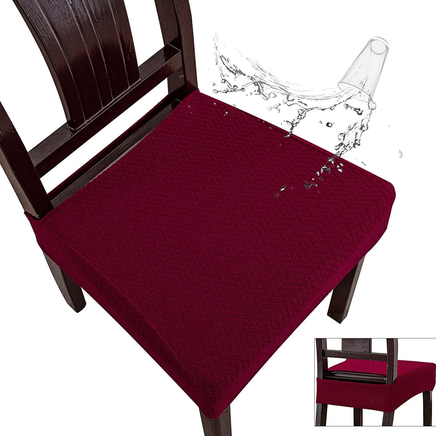 100%Waterproof Dining Room Chair Seat Covers ( Special Offer- 30% Off  )