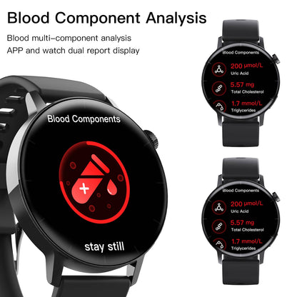 PH67pro Fourth-generation Blood Sugar Blood Pressure ECG/EKG Smart Watch