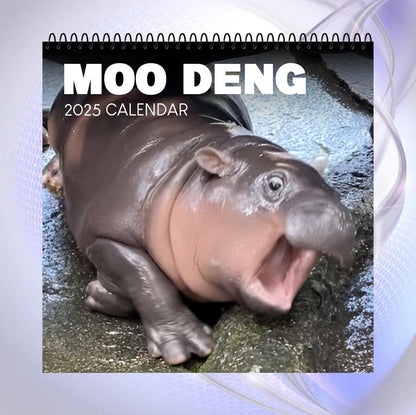 🦛Moo Deng Calendar | 2025 Calendar