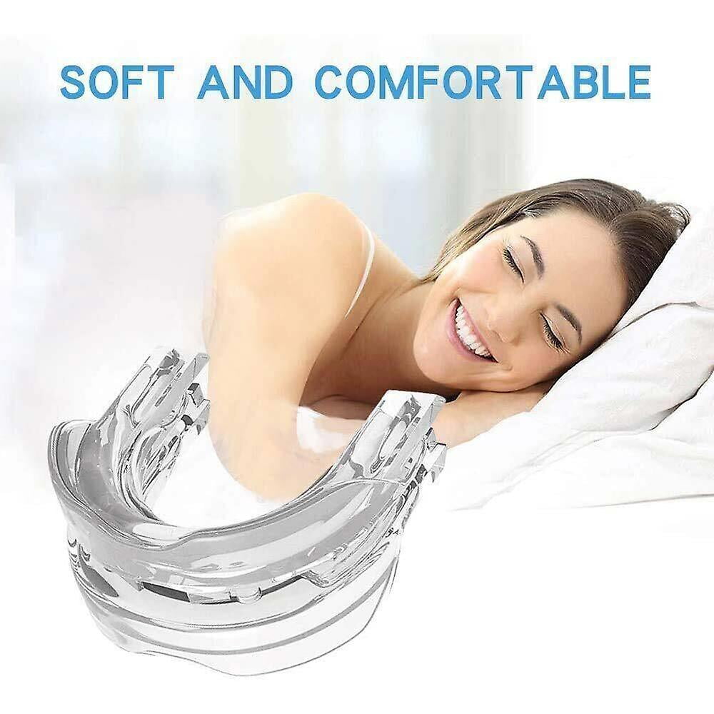 Adjustable Anti Snoring Mouthpiece Guard Anti Snore Sleep Apnea Teeth Grind