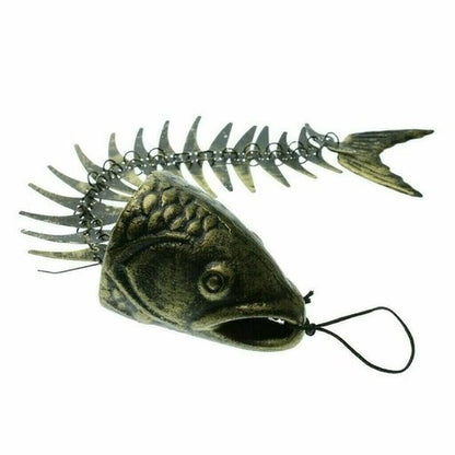 Metal Fish Bone Wind Chimes