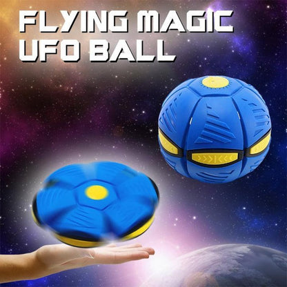 Matex Portable Creative Magic Light Flying Saucer UFO Ball For Kids