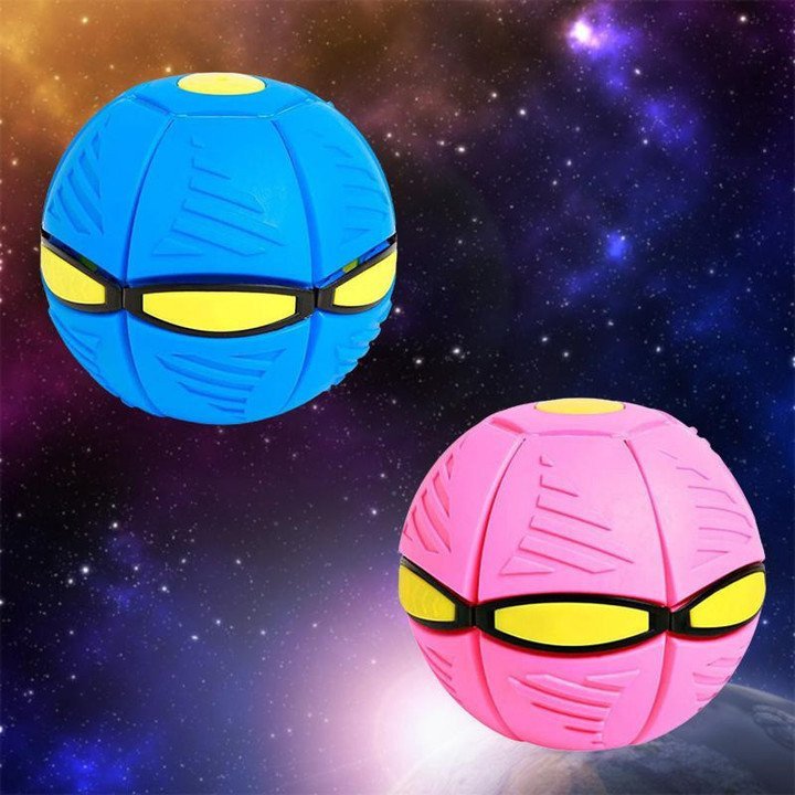 Matex Portable Creative Magic Light Flying Saucer UFO Ball For Kids