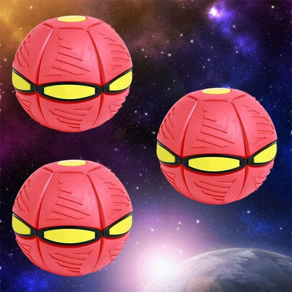 Matex Portable Creative Magic Light Flying Saucer UFO Ball For Kids