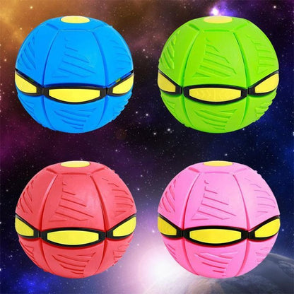 Matex Portable Creative Magic Light Flying Saucer UFO Ball For Kids