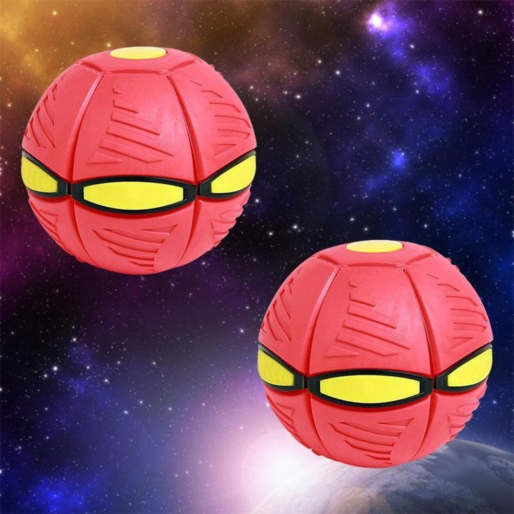 Matex Portable Creative Magic Light Flying Saucer UFO Ball For Kids