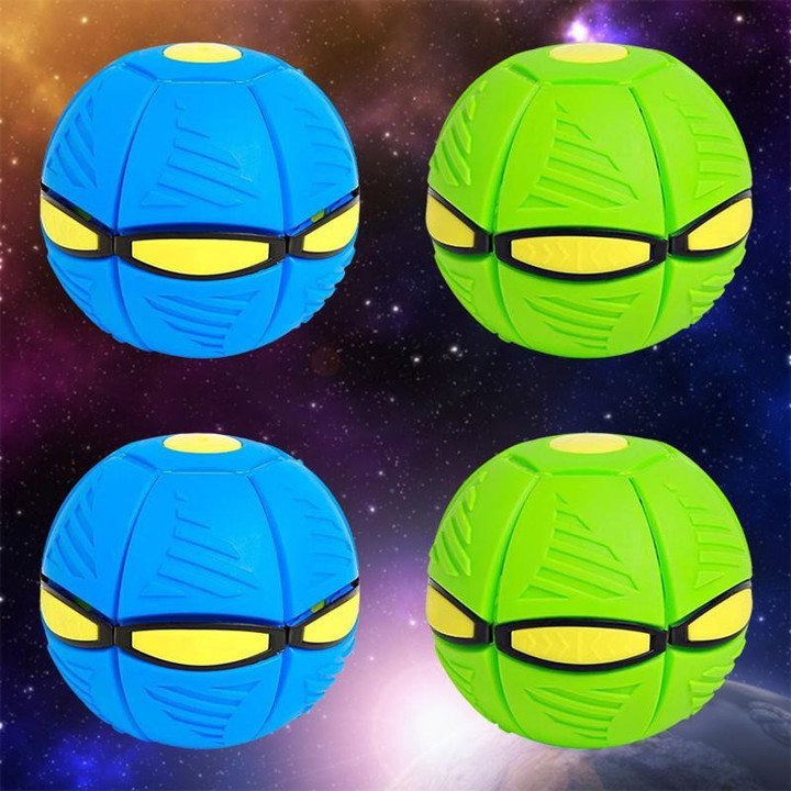 Matex Portable Creative Magic Light Flying Saucer UFO Ball For Kids