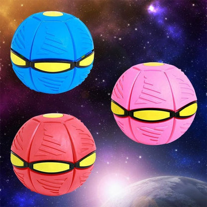 Matex Portable Creative Magic Light Flying Saucer UFO Ball For Kids