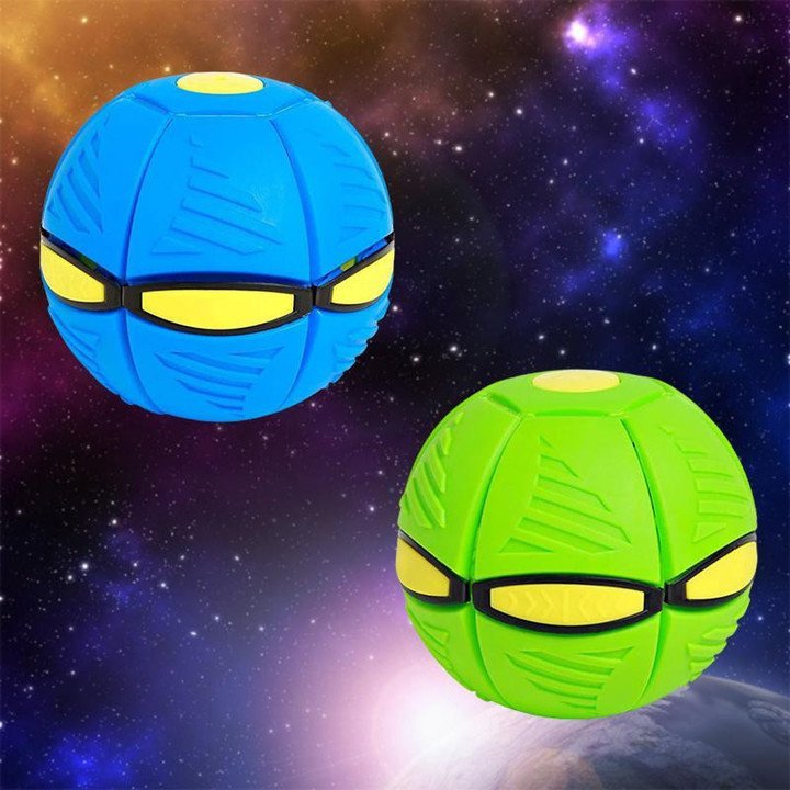 Matex Portable Creative Magic Light Flying Saucer UFO Ball For Kids