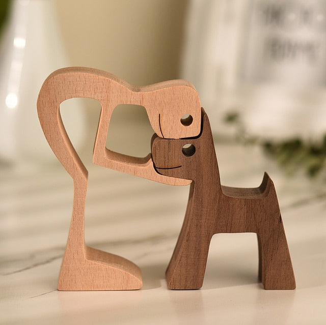 Gift For Pet Lovers - Wooden Pet Carvings