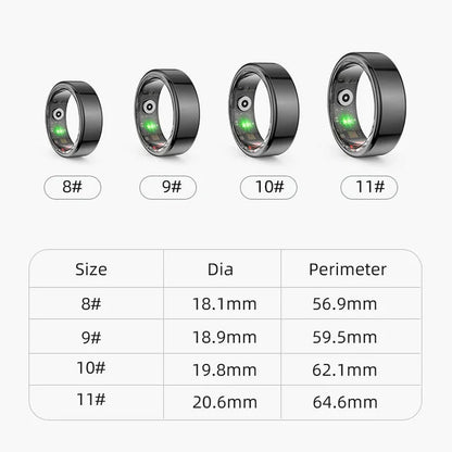 QRing Smart Ring - Titan | Health Tracking Ring