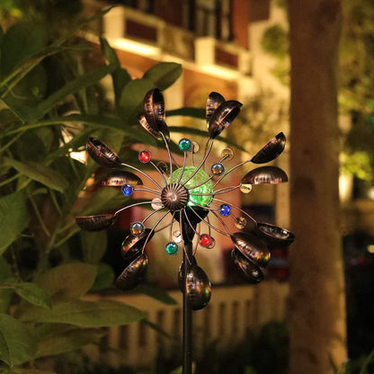 Solar Powered Garden Wind Ornament