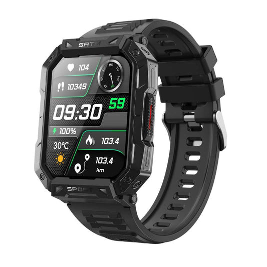 PH307 2.10-inch High-defnition Large Screen Blood Glucose Heart Rate Tracking Sports Bluetooth Health Smart Watch