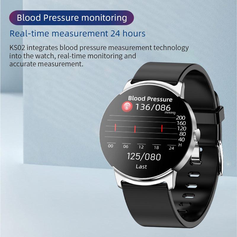 PHS2 Buit-in NFC Ststem Health Fashion Smart Watch Hear Rate Monitoring Blood Pressure Blood Oxygen