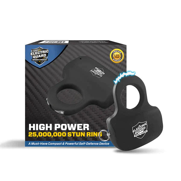 GFOUK™ ElectricGuard High Power 25,000,000 Stun Ring