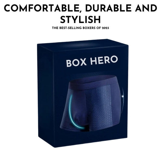 BoxHero – Pack Of 10 Bamboo Fiber Boxer Briefs