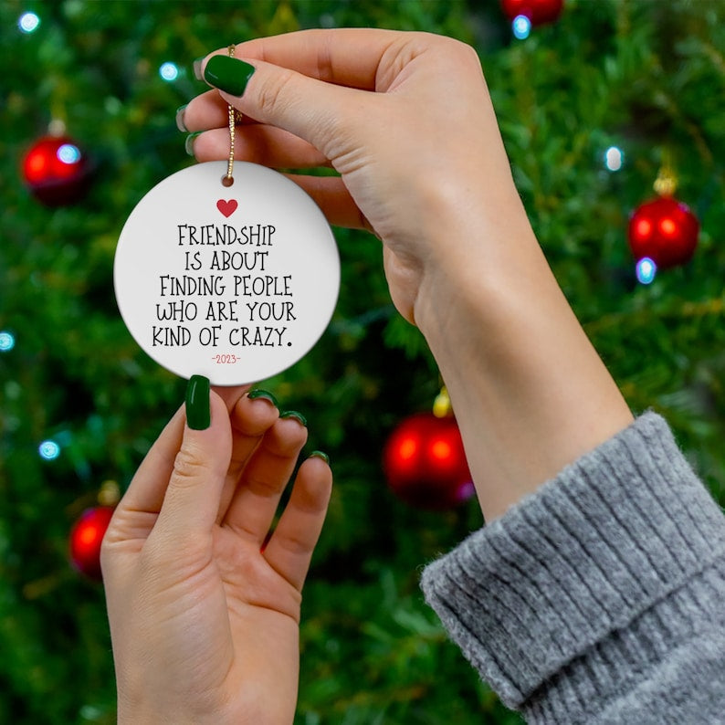 Funny Friendship Ornament